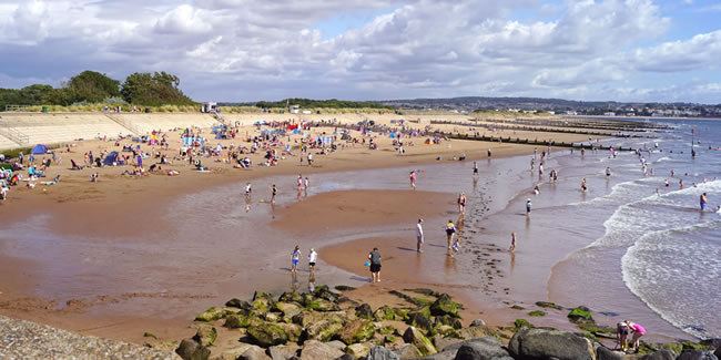 Dawlish Warren Beach - Sheltered and Safe Dawlish Warren Beach - Sheltered and Safe