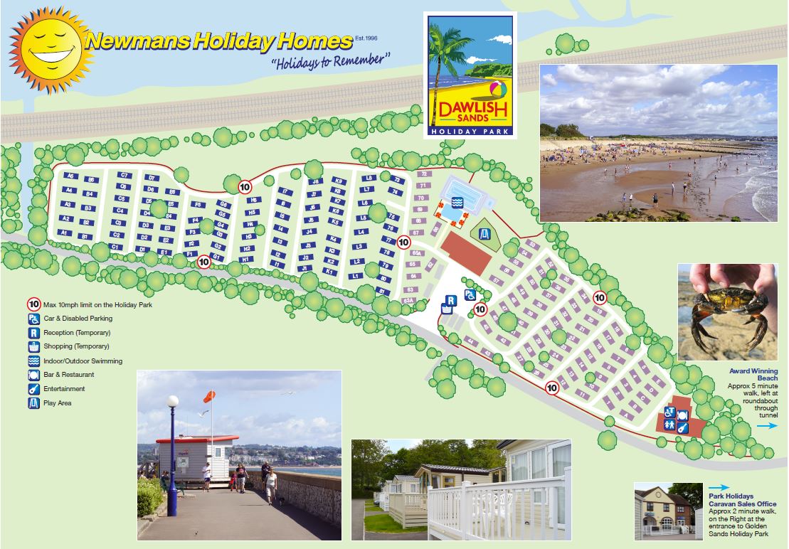 Dawlish Site Map Dawlish Site Map