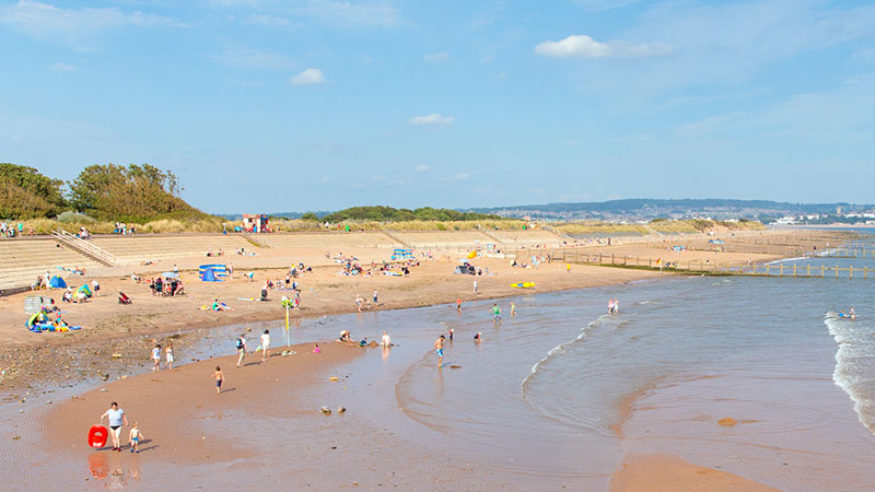 Dawlish Warren Beach - Sheltered and Safe