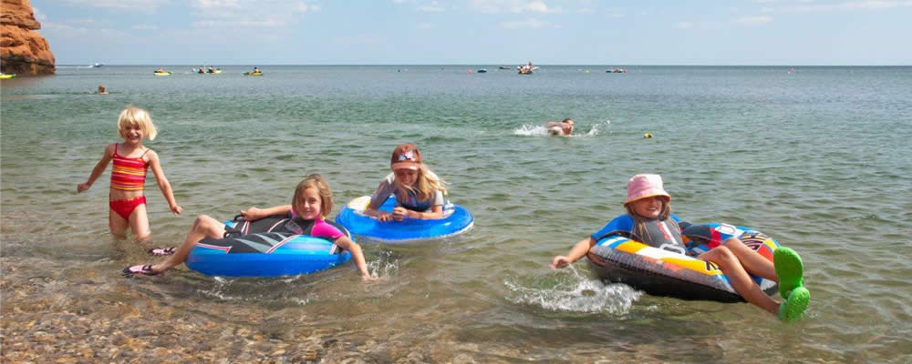 Ladram Bay Beach
